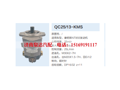 QC25/13-KMS,转向助力泵,济南泉达汽配有限公司