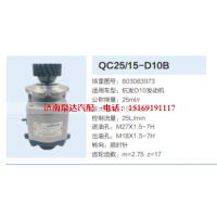 QC25/15-D10B,转向助力泵,济南泉达汽配有限公司