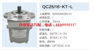 QC25/16-KT-L,转向助力泵,济南泉达汽配有限公司