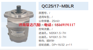 QC25/17-MBLR,转向助力泵,济南泉达汽配有限公司