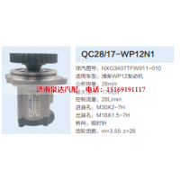 QC28/17-WP12N1,转向助力泵,济南泉达汽配有限公司