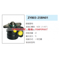 ZYB03-25BN01方向助力泵动力转向泵液压泵