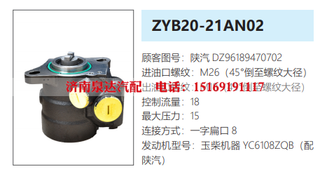 DZ96189470702,转向助力泵,济南泉达汽配有限公司