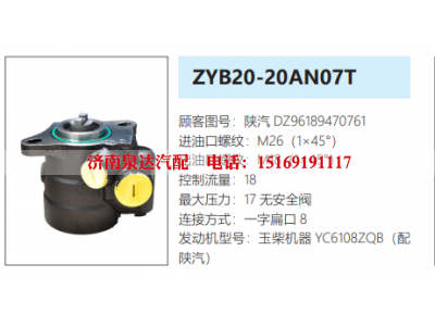 DZ96189470761,转向助力泵,济南泉达汽配有限公司