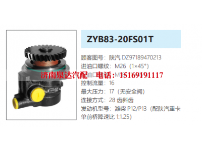 DZ97189470213,转向助力泵,济南泉达汽配有限公司