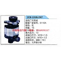 转向助力泵，助力泵，液压泵，叶片泵ZCB-1318L-267，6110A
