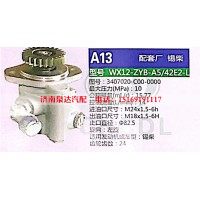 转向助力泵，助力泵，液压泵，叶片泵 WX12-ZYB-A5-42E2-L，3407020-C00-0000