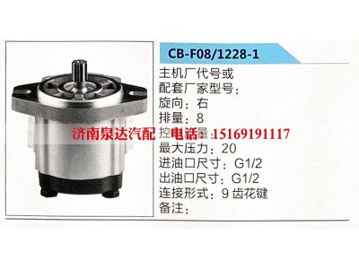 CB-F08-1228-1,转向助力泵,济南泉达汽配有限公司