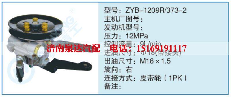 ZYB-1209R-373-2小车转向泵系列/ZYB-1209R-373-2