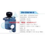 ZYB-1725R-144-13，JZ93509473407，WD12-WD618动力转向助力泵，叶片泵