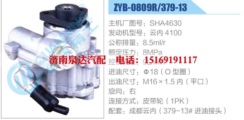 ZYB-0809R-379-13，SHA4630，云內(nèi)4100,,濟(jì)南泉達(dá)汽配有限公司