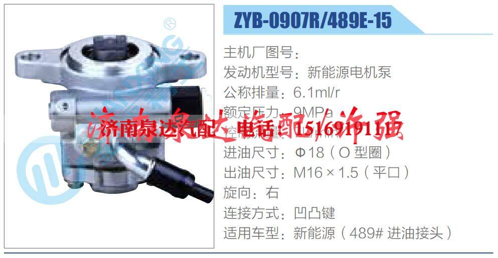 转向液压油泵总成/转向泵总成/助力泵总成