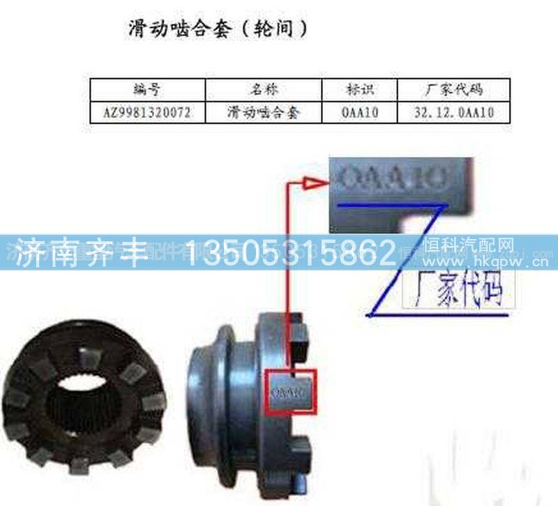 滑动啮合套(AC16)