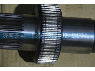 SQ2502261Y03D0586,输入轴 蓬翔系列Y03D,济南铁鹿汽车零部件有限公司