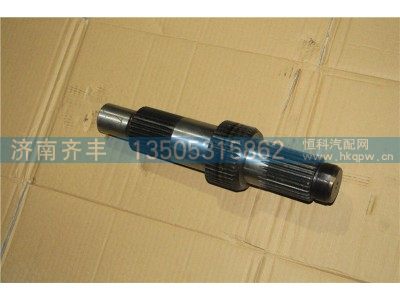 AZ9981320105,输入轴 重汽AC16桥,济南铁鹿汽车零部件有限公司