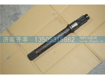 2510424-ZM99AX095618,后贯通轴 德纳485桥 二汽车型 125-215,济南铁鹿汽车零部件有限公司