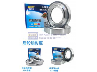 ,STR带槽后轮油封座,济南乾庆汽车配件有限公司
