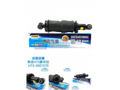 H73-5001570,减震气囊乘龙H73C豪华后,济南乾庆汽车配件有限公司