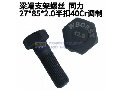 ,梁端支架螺丝,济南乾庆汽车配件有限公司