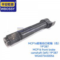 MCP16前制动凸轮轴(右)  19*287