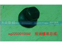 WG2203010002,放油螺塞总成,济南聚麟汽车销售服务有限公司