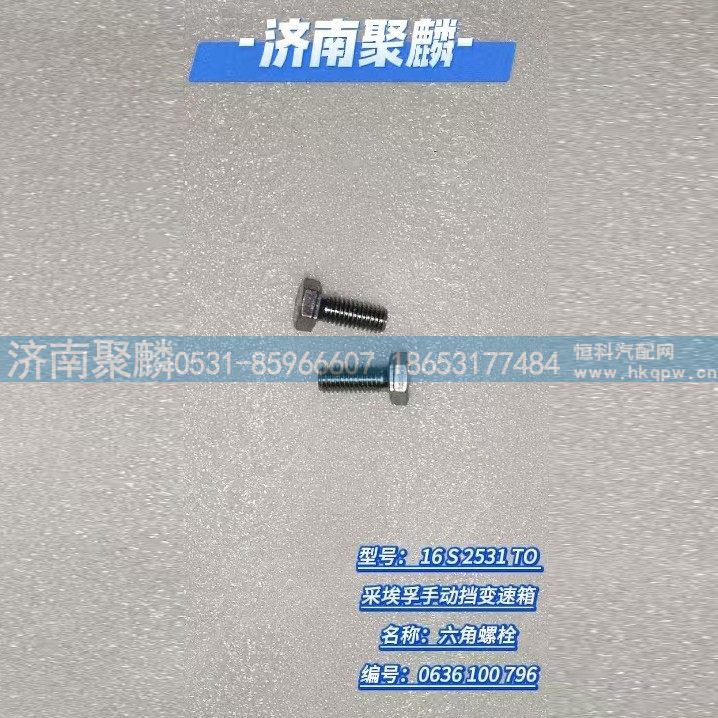 六角螺栓 0636 100 796/0636 100 796