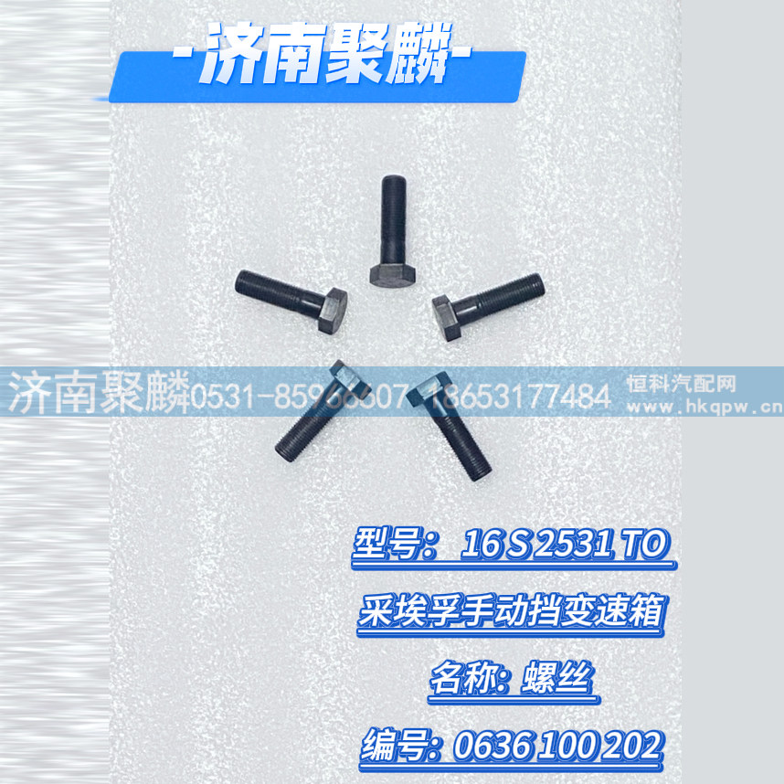 0636 100 202,螺丝,济南聚麟汽车销售服务有限公司