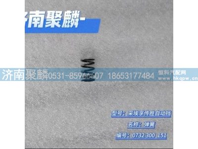 0732 300 151,弹簧,济南聚麟汽车销售服务有限公司