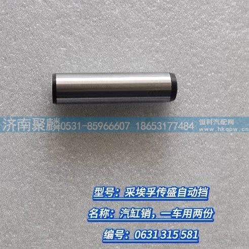 氣缸銷，一車用兩份 0631 315 581/0631 315 581
