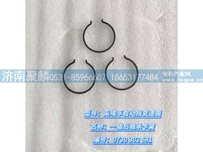 0730 302 681,一軸后軸承座圈,濟(jì)南聚麟汽車銷售服務(wù)有限公司