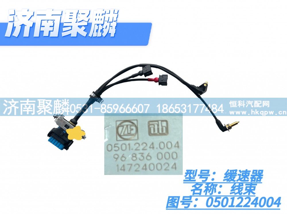 0501 224 004,线束（不带油压传感器）,济南聚麟汽车销售服务有限公司