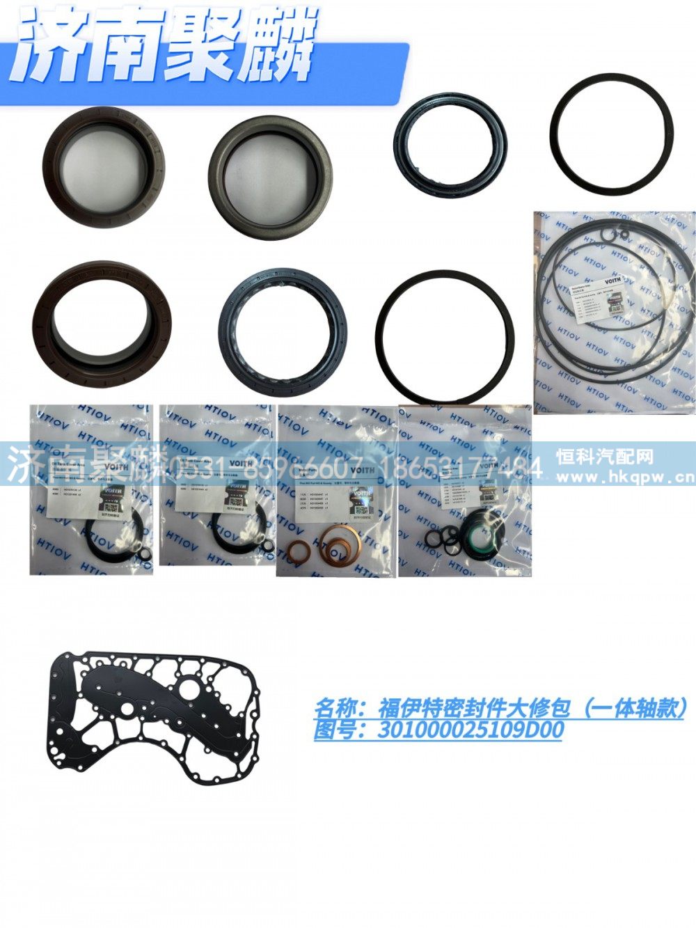 福伊特密封件大修包（一體軸款）301000025109D00/301000025109D00