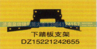 德龙新M3000系列车灯饰件，下踏板支架