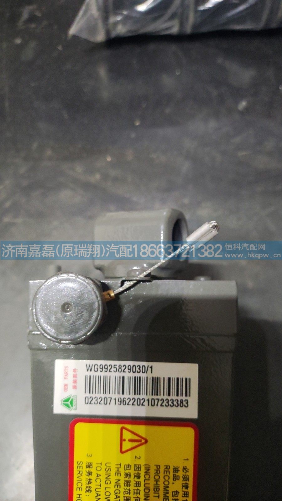 WG9925829030,TH7电动举升泵总成,济南嘉磊汽车配件有限公司(原济南瑞翔)