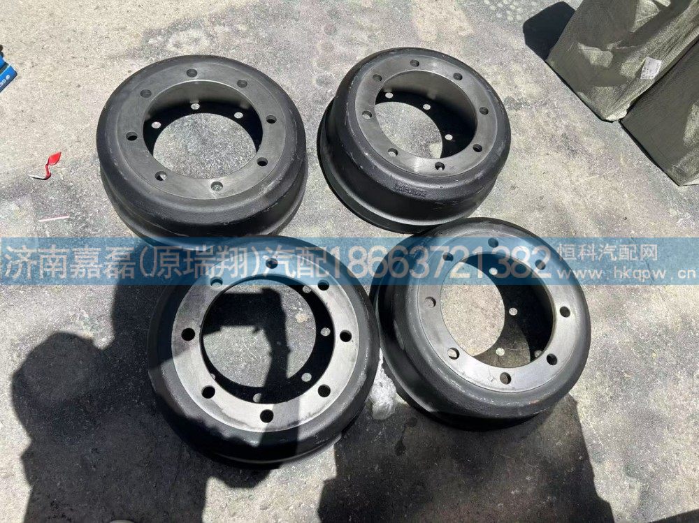 35J-01075,一汽轻卡制动鼓,济南嘉磊汽车配件有限公司(原济南瑞翔)