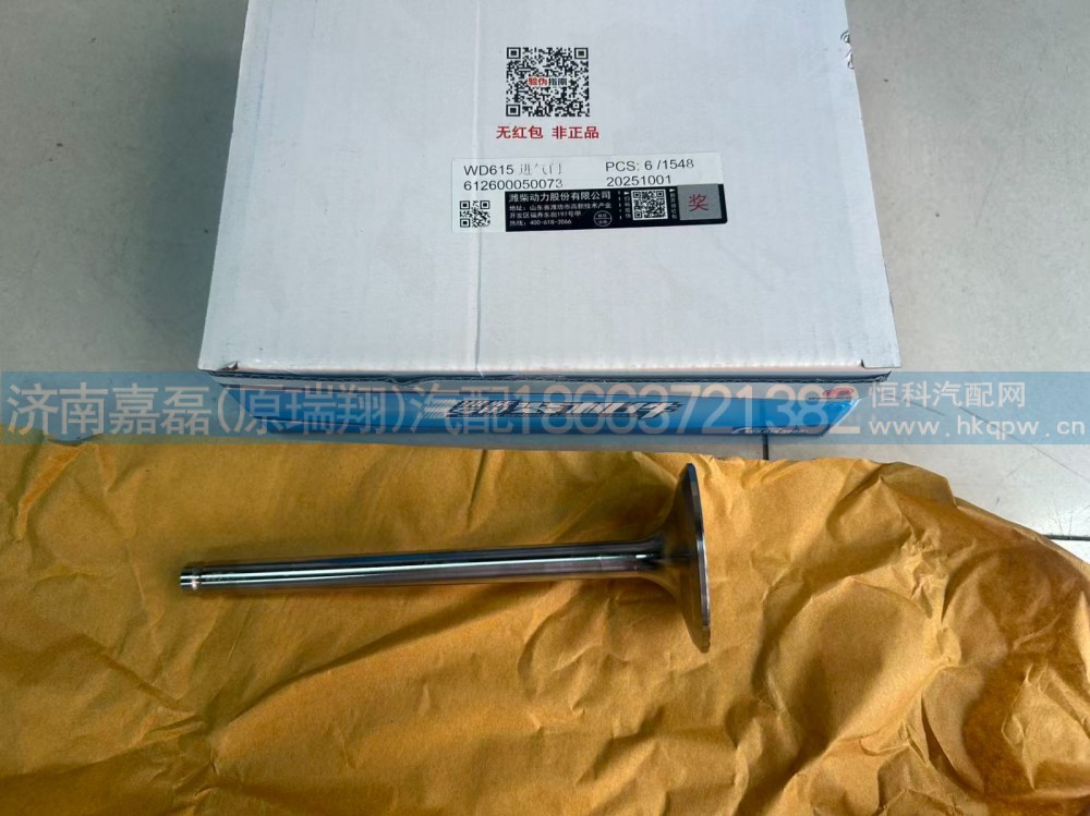 612600050073,进气门,济南嘉磊汽车配件有限公司(原济南瑞翔)