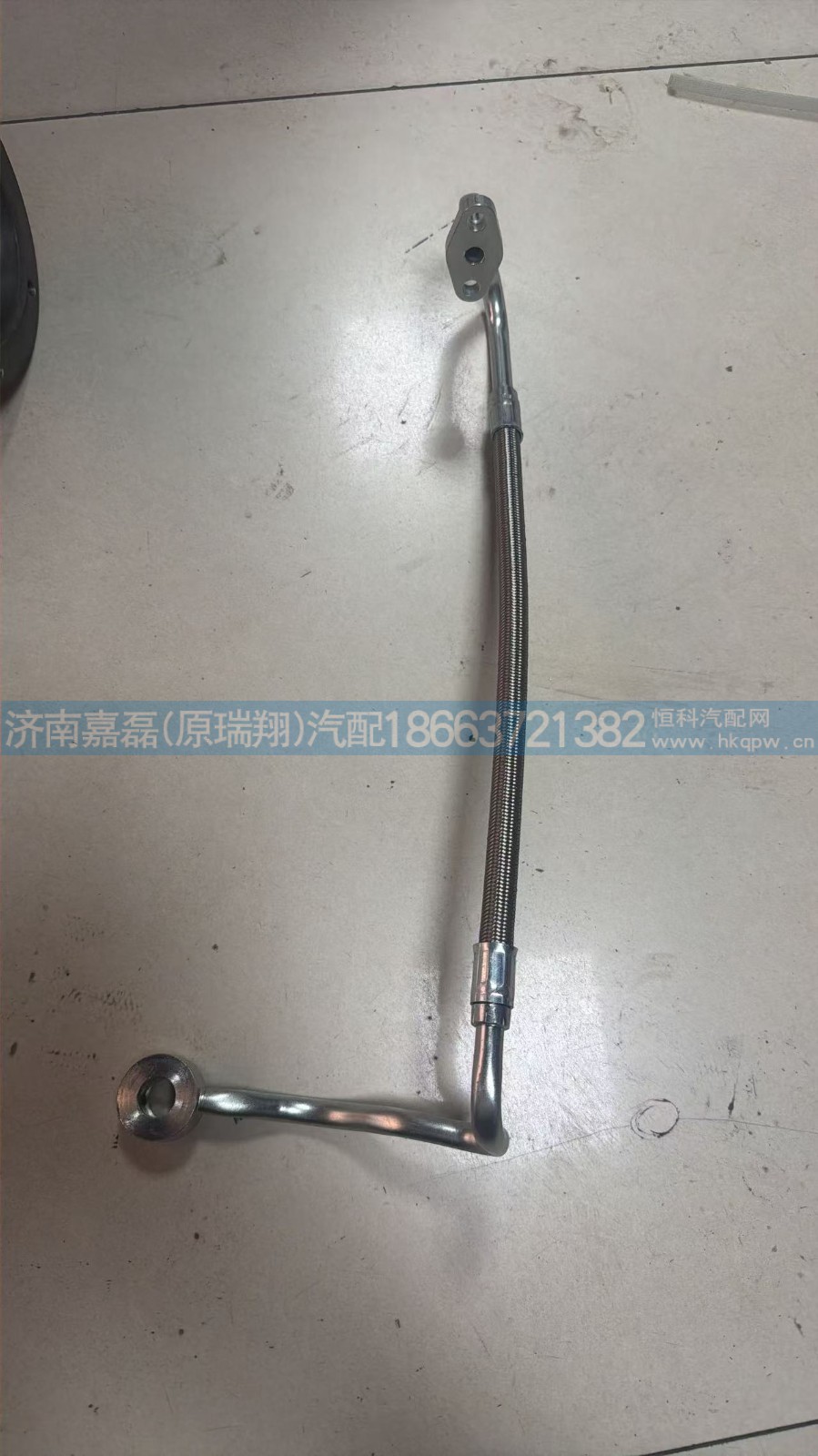 612600114330A,增压器进油管,济南嘉磊汽车配件有限公司(原济南瑞翔)