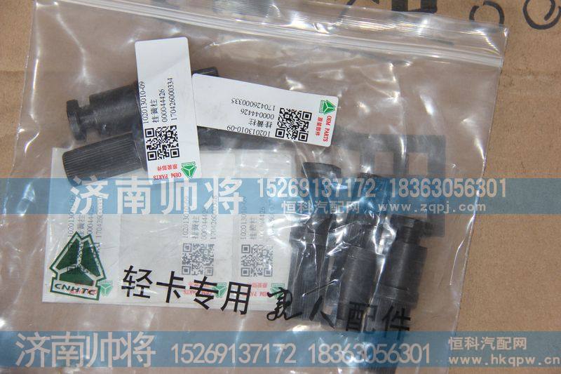 挂簧柱102013010-09【HOWO豪沃轻卡配件】