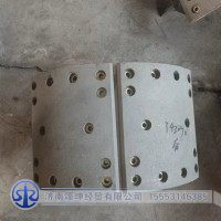 AZ9231342072后制動(dòng)蹄總成（加寬14孔）