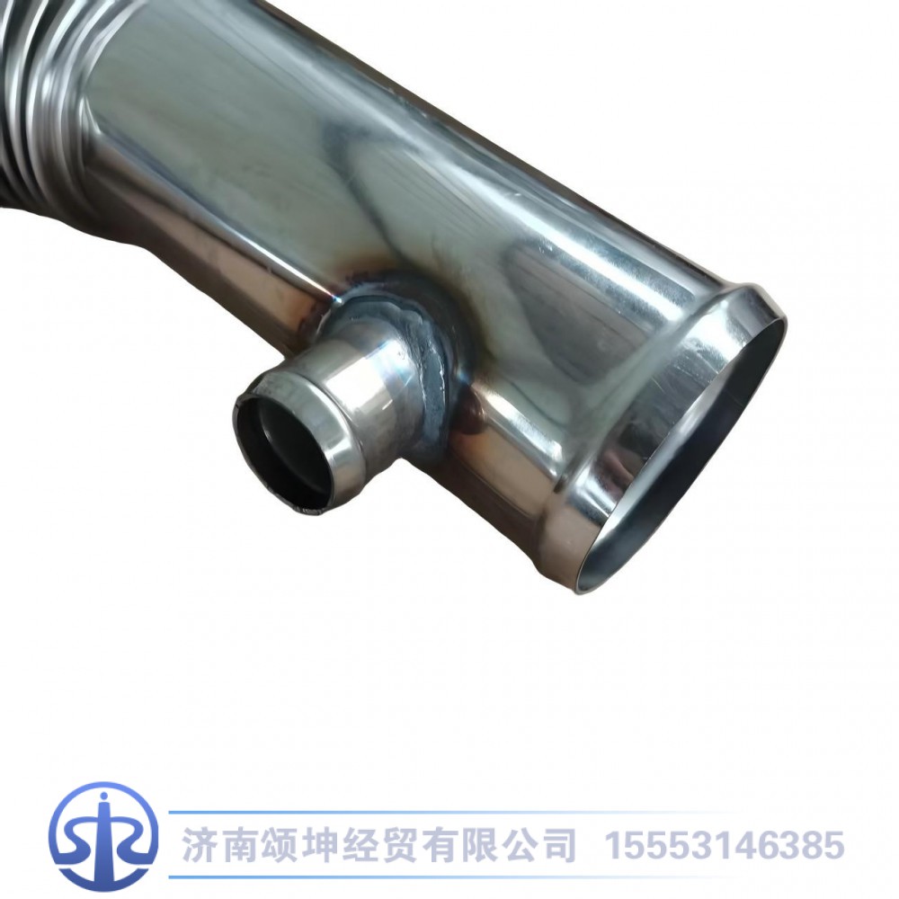 WG9925533060,散热器出水钢管总成,济南颂坤经贸有限公司