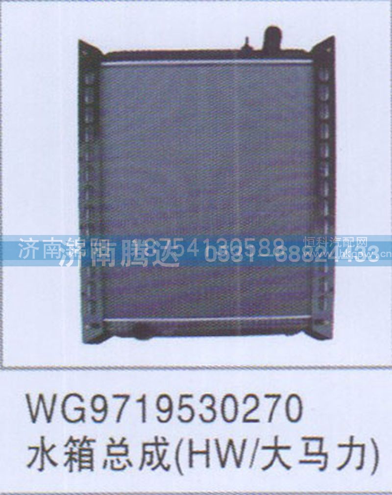WG9719530270水箱总成HW大马力