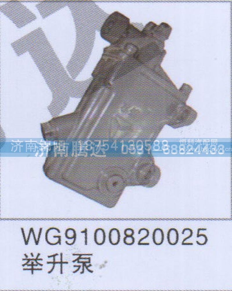 WG9100820025举升泵