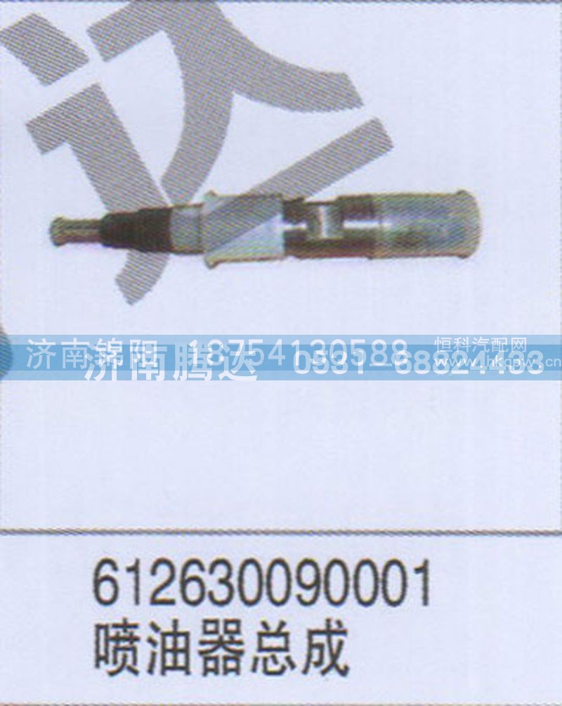 612630090001喷油器总成