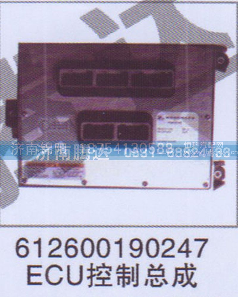 612600190247ECU控制总成
