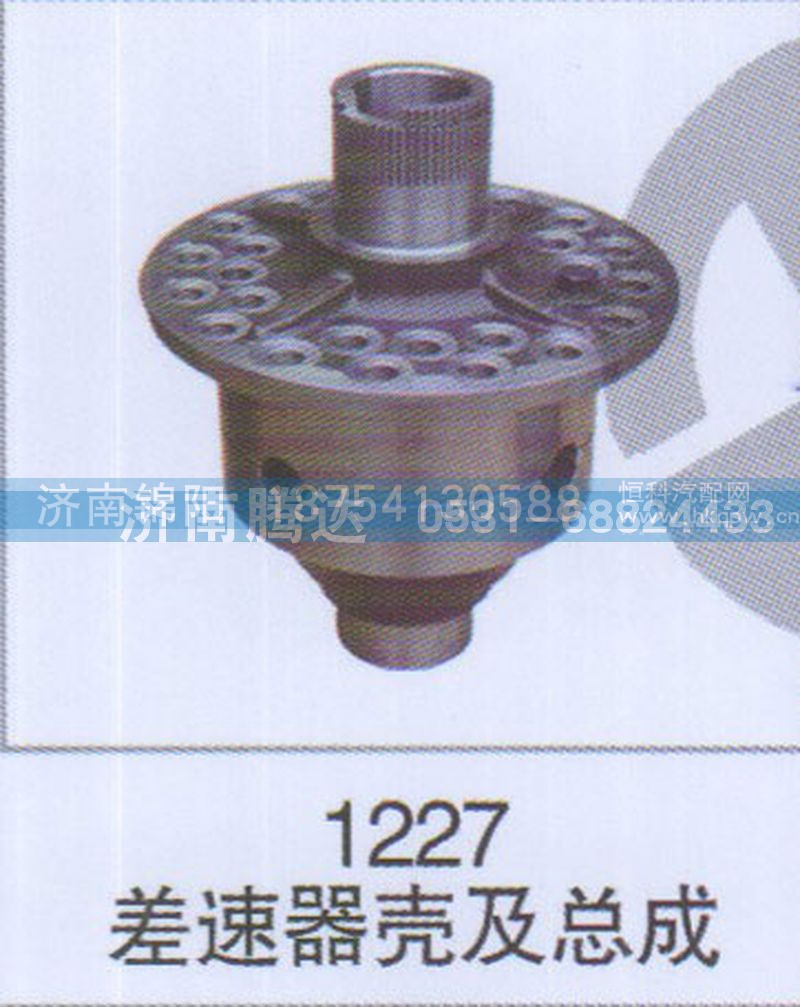 1227差速器壳及总成
