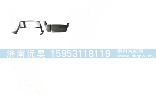 陕汽德龙M3000右后视镜总成(新款)