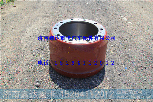 DZ9112340006,陕汽汉德原厂后轮毂,济南鑫达重卡汽车配件有限公司