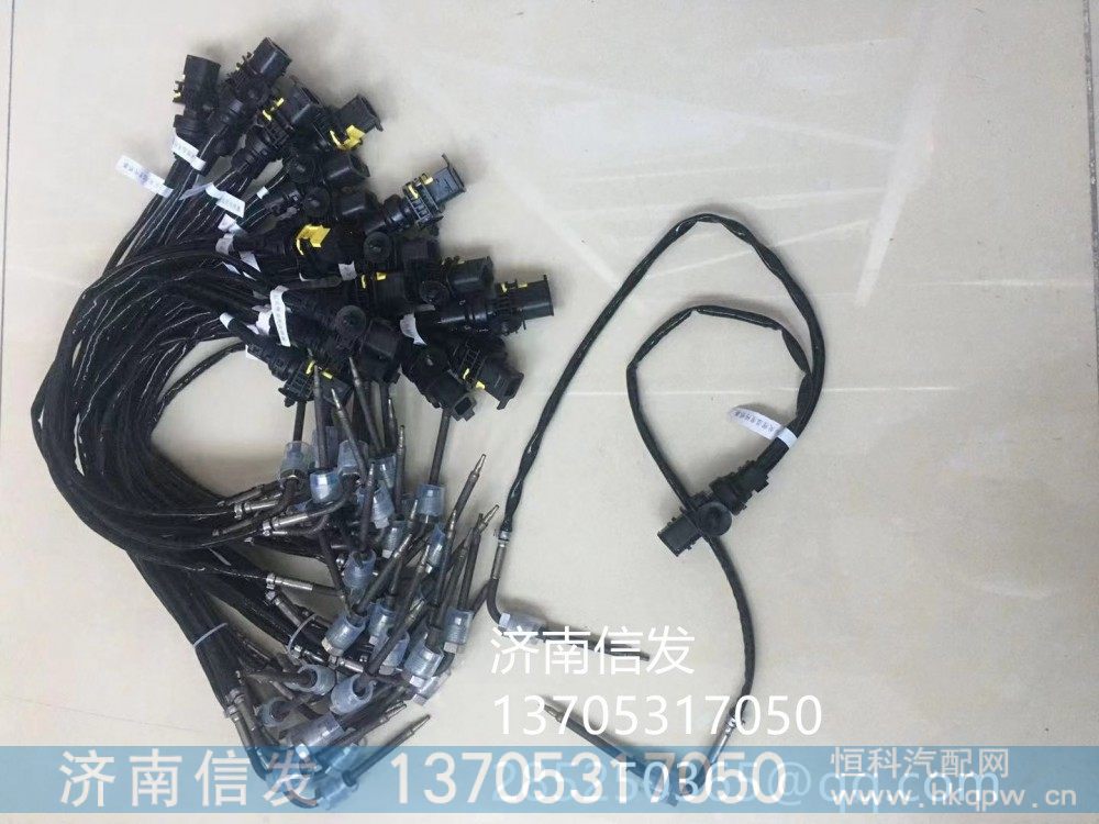 YM5000-1205130SF2,玉柴国六排温传感器一拖二,济南信发汽车配件有限公司