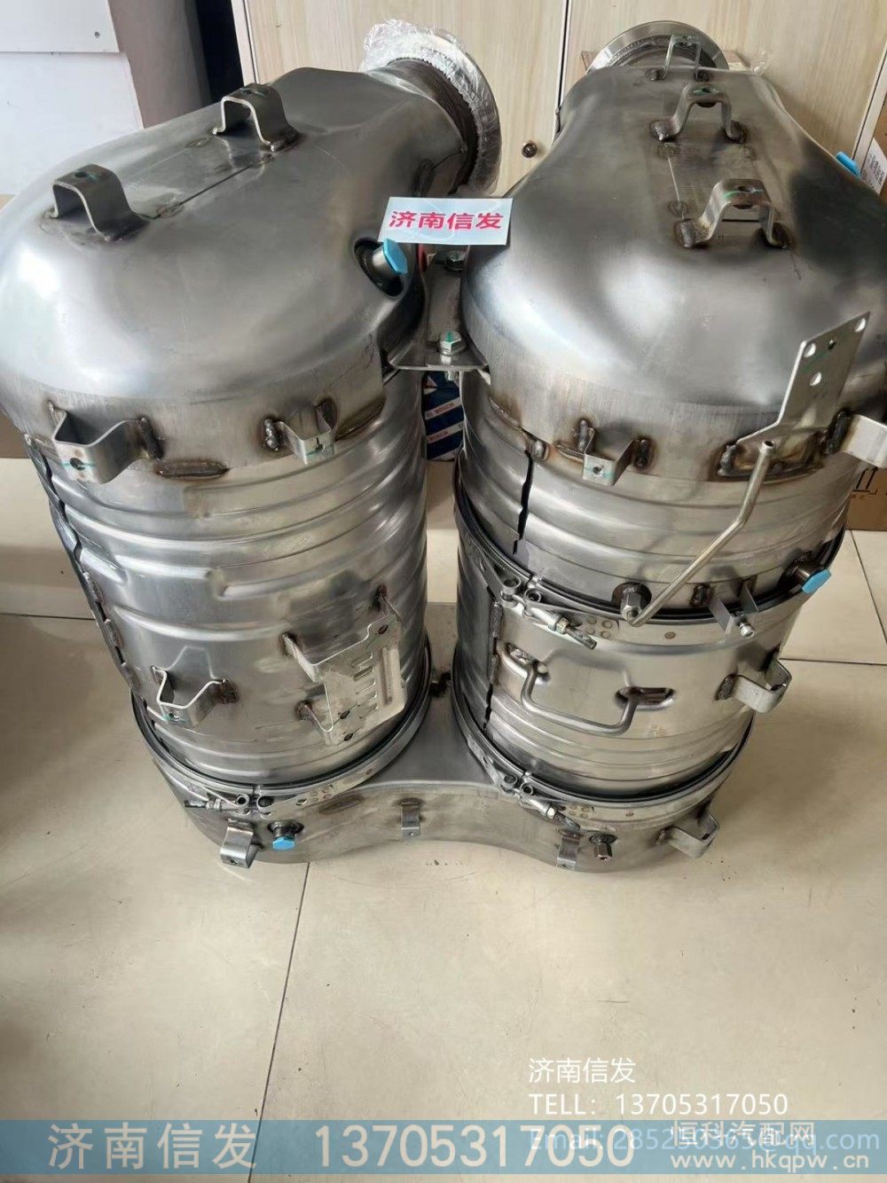 712W15101-60021,汕德卡消声器,济南信发汽车配件有限公司
