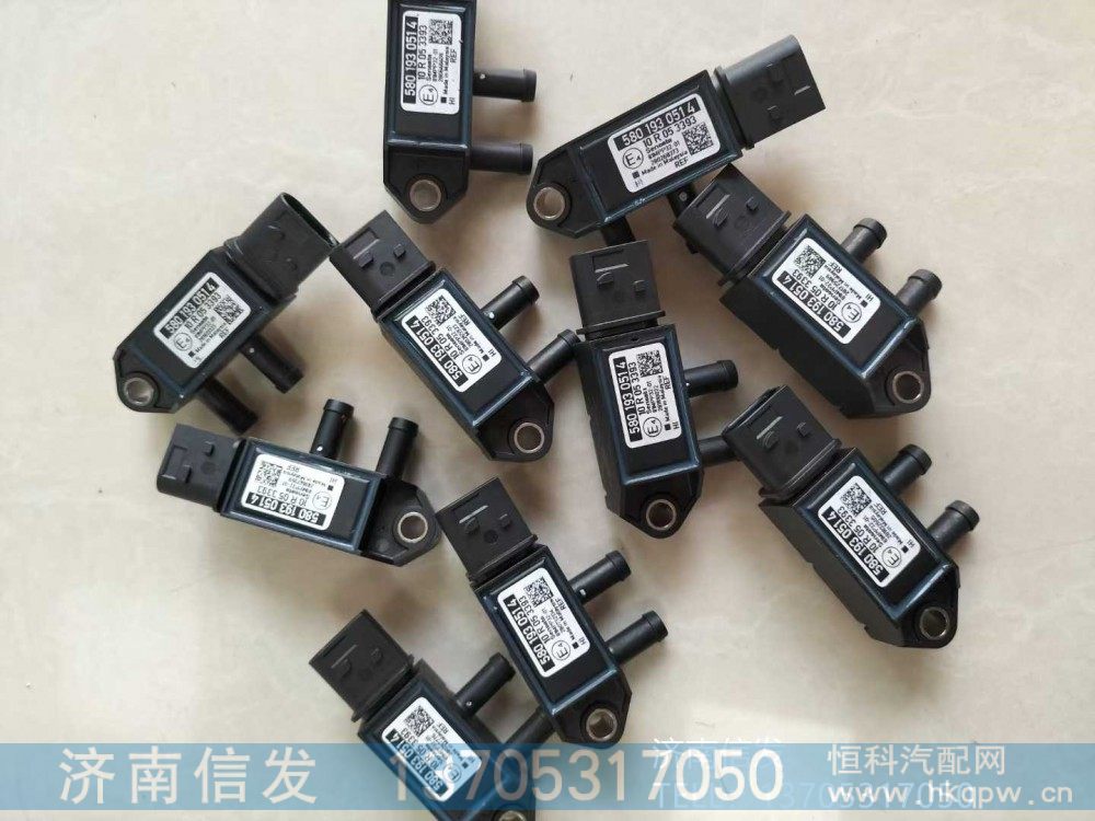 5801930514,5801930514东风压差传感器,济南信发汽车配件有限公司